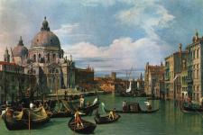 "Canal Grande" Gemälde von Giovanni Antonio Canal (genannt Canaletto)